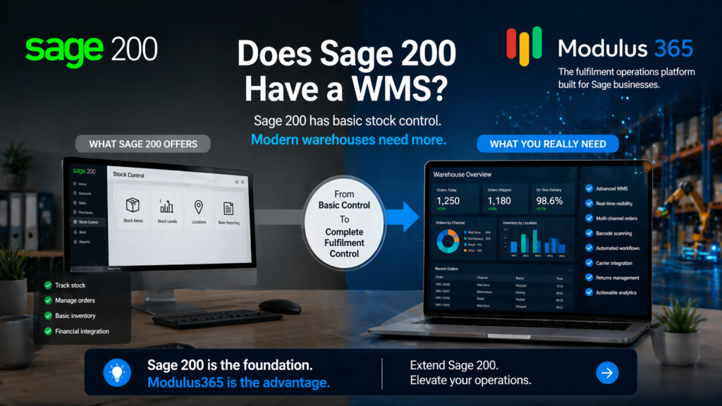 Does Sage 200 Have a WMS?