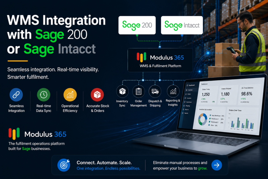 WMS Integration with Sage 200 & Sage Intacct